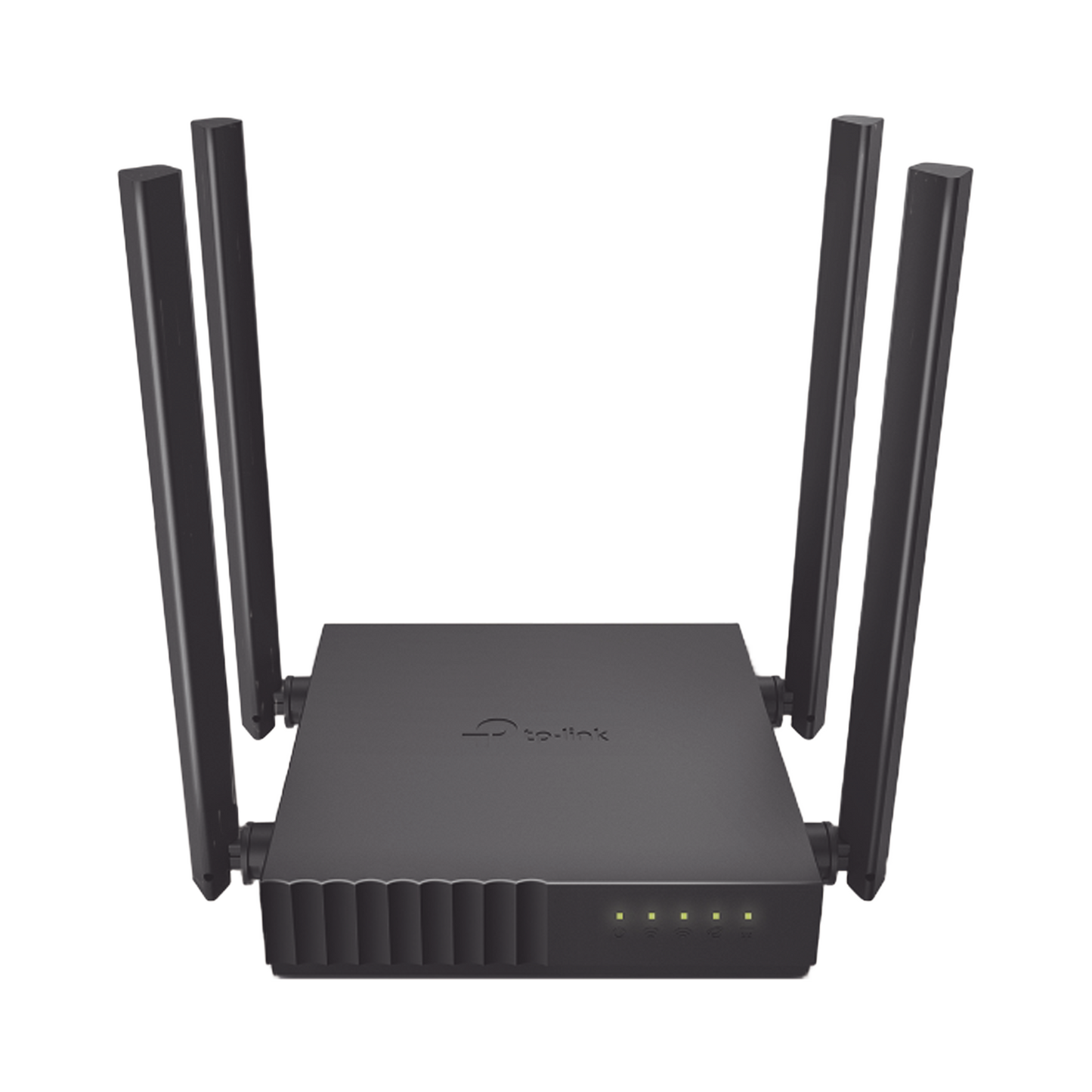 Router Inalámbrico doble banda AC, 2.4 GHz y 5 GHz Hasta 1200 Mbps, 4 antenas externas omnidireccional, 4 Puertos LAN 10/100 Mbps, 1 Puerto WAN 10/100 Mbps, Versión 6