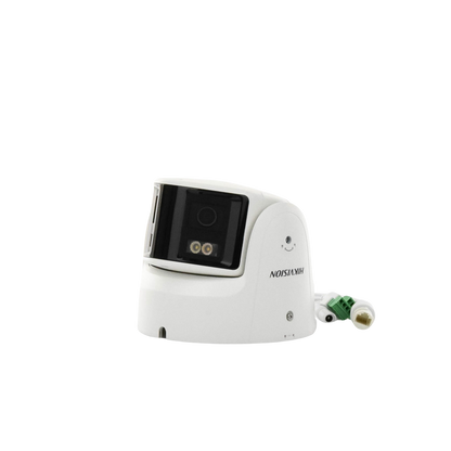 [FlexVu] [PROTECCIÓN ACTIVA] Turret IP Panorámica 4 Megapíxel / 2 Lentes 2.8 mm (180°) / Imagen a Color 24/7 (ColorVu) / PoE / WDR 130° / IP67 / ACUSENSE / Luz Estroboscópica y Alarma Audible / 30 mts Luz Blanca / Mic