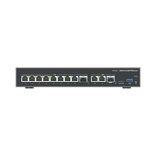 4 en 1: Firewall Nueva Generación, Router, PBX IP, Switch 10 Puertos Gigabit (4 PoE) + 2 Puertos SFP 2.5 Gigabit