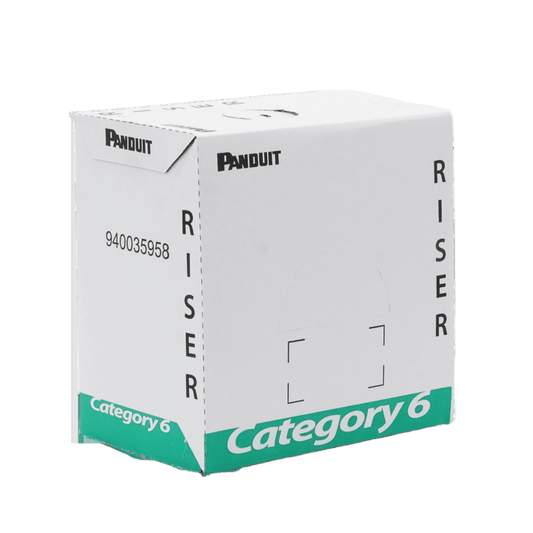 Bobina de Cable UTP, Categoría 6 de Alto Rendimiento (+350 MHz),  23 AWG, PVC (CMR, Riser), Bobina de 305 m, Color Azul