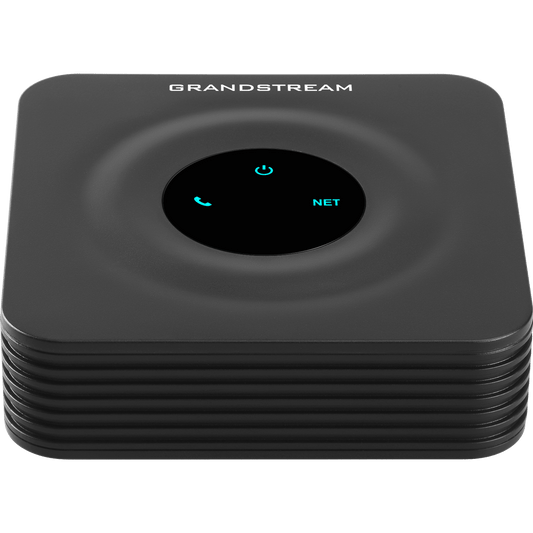 Adaptador de Teléfono Analógico HT801 V2 / 1 Puerto FXS (Conectar Teléfono Análogo) / VoIP Avanzado / Seguridad TLS y SRTP / Soporte Fax T.38 / Compatibilidad con Serie UCM /